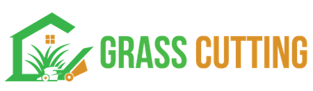 Grass Cutting Logo